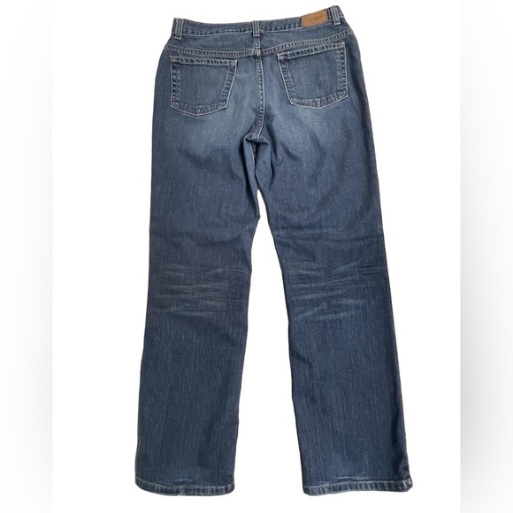 Eddie Bauer Premium Denim Straight-Leg Jeans - Size Women’s 10 Regular - Picture 3 of 9